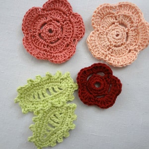 CROCHET PATTERN Irish Rose Brooch Pattern crocheted rose, flower brooch, rose brooch, crochet accessory, crochet pattern image 3