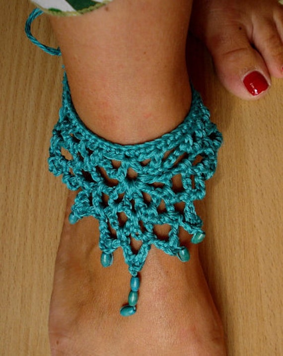 Elegant Black Lace Crochet Anklet For Women Summer Beach Foot Accessory  From Jewelryset, $0.73 | DHgate.Com
