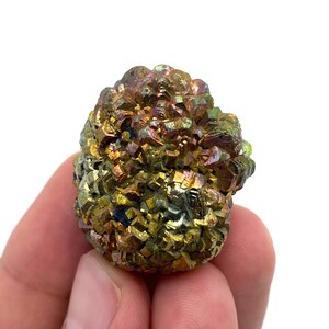 Amazing Rainbow Pyrite Marcasite , 50 Grams , from Pakistan . Pyrite , Marcasite , Specimen , Healing crystals