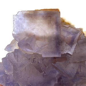 Beautiful Phantom Purple Fluorite Cubes with calcite  , from Pakistan , 171 Grams , minerals/crystals/specimens/collectors.