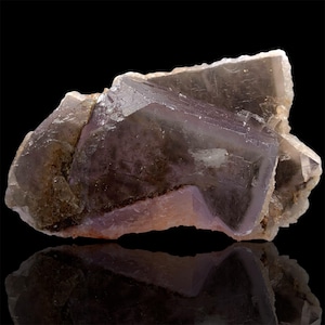 175 Grams Beautiful Fluorite Specimen Coated With Calcite From Pakistan