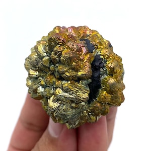 Amazing Rainbow Pyrite / Marcasite , 104 Grams , from Pakistan . Pyrite , Marcasite , Specimens , Minerals/Collectors