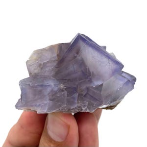 83 Grams ,Beautiful Phantom Purple Cubic Fluorite ,SelfStandable , from Pakistan , 36 x 52 x 29 mm , minerals/crystals/specimens/collectors.