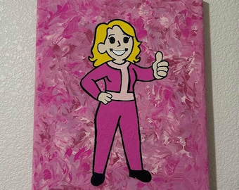Pink Fallout Vault Girl