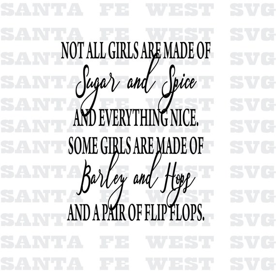 Download Sugar And Spice Vector Svg Cricut Silhouette T Shirt Clip Etsy