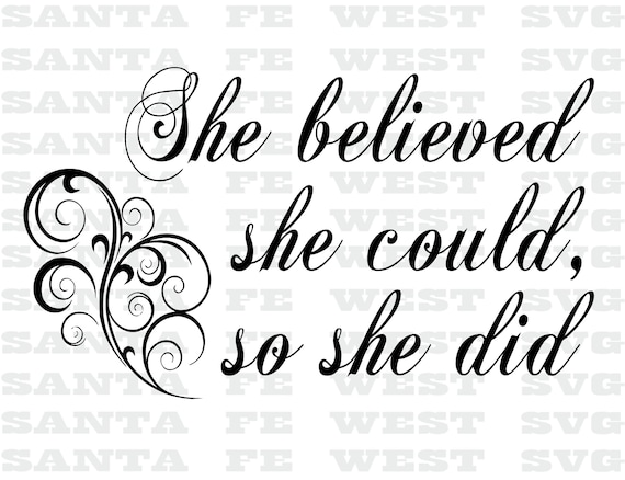 Free Free 111 Sunflower Svg She Believed She Could SVG PNG EPS DXF File