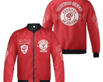 Personalized Cour HOJ Heroines Of Jericho 1874 Edsel Swift Balls 3D Bomber Jacket Size S-5XL