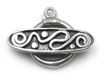 Sterling Toggle Clasp (STG-016)