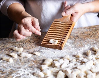 Gnocchi Board - Artisan Traditional Style, Italian Cuisine, Handmade Pasta - House Warming Gift