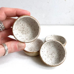 Gewürzschale | geröstete Sprenkel + zartes mattes Weiß