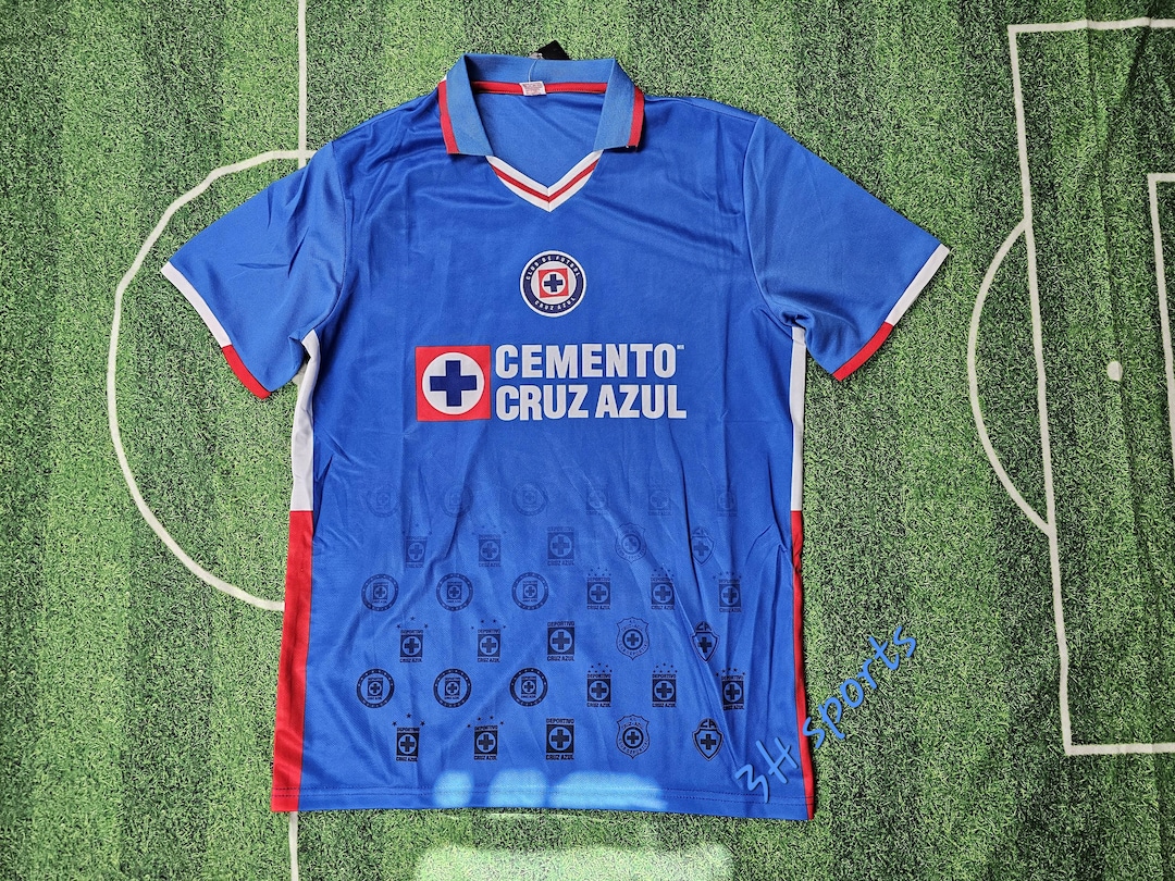 Cruz Azul Adult T-shirt of Your Favorite Team Player, Cruz Azul Jersey ...