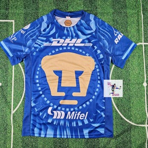 Pumas jersey for adults, Pumas adult t-shirt in Blue/Gold