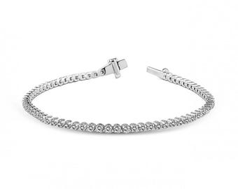 0.95 Carat Diamond Tennis Bracelet