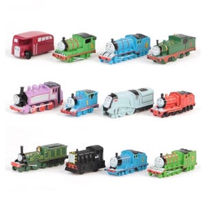 Thomas The Train Cake Toppers Party Favor  12 Piece Toy Figure Set Birthday  Loot  Goody bag Fillers Thomas & Friends