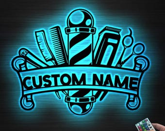 thumbnail image 2 of Metal Hairstylist Signs Wall Decor, Hairstylist Gift, Hairstylist Sign... 2 of 14