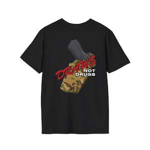 Draws not Drugs, T-shirt, PewTewb Designs