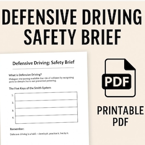 Defensive Driving - The 5 Smith Principles (Safety Message for CDL Drivers)