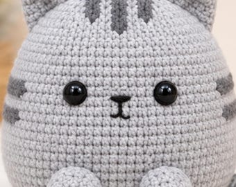 Loaf Cat Crochet Pattern PDF | Beginner Amigurumi Toy Tutorial Easy Plush Pattern