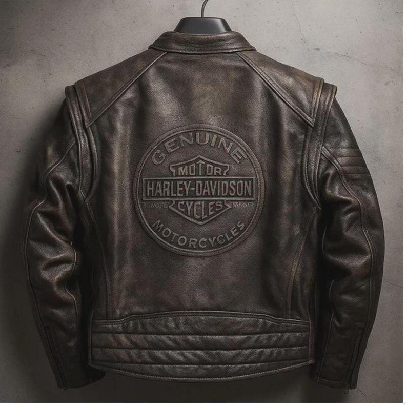 Harley Davidson Skull Jacket - Etsy