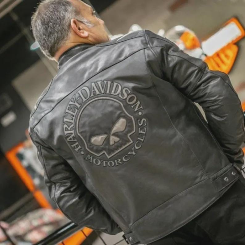 Harley Davidson, Willie G Leather Jacket - Etsy