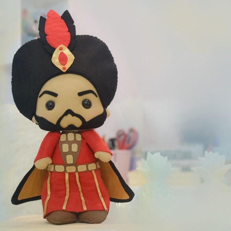Aladdin Felt Doll Pattern Bundle – 4 Arabian Story Plushies PDF ...