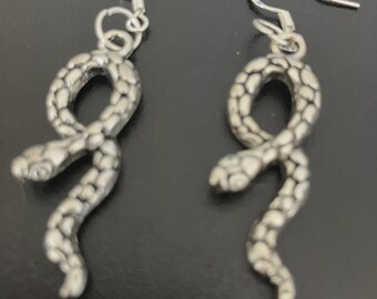 SilberDream Orecchini A Cerchio Serpente In Argento Sterling 925 Con Zirconi Bianchi – Ear Cuff A Clip
