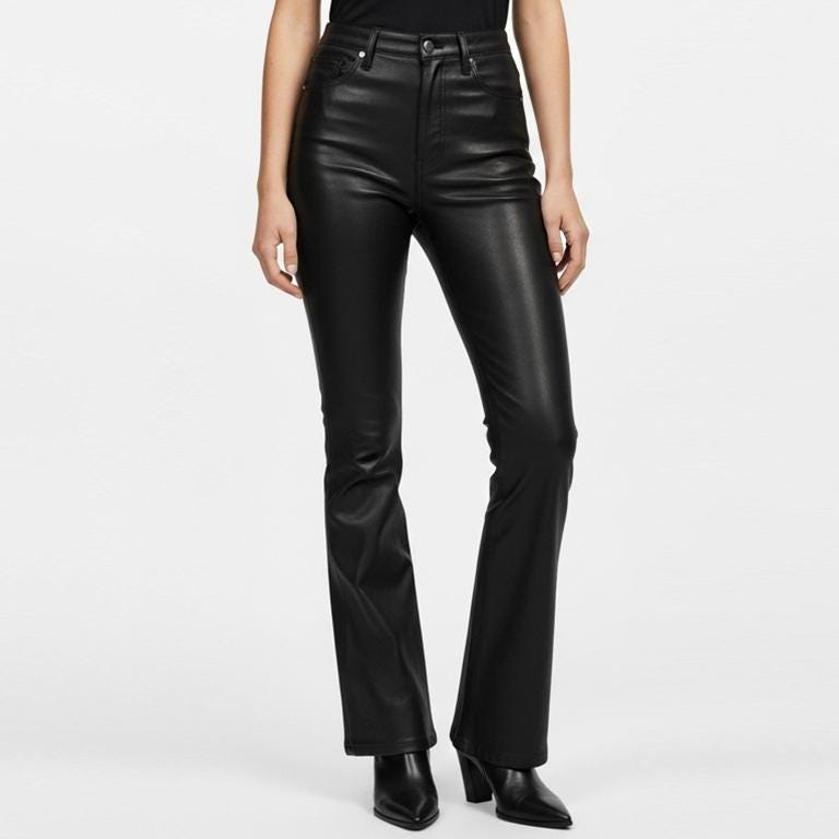 70s Leather Pants - Etsy
