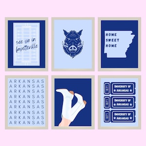 CUSTOM College Prints, 6er Set, im Format 21 x 25 cm, PDF Download