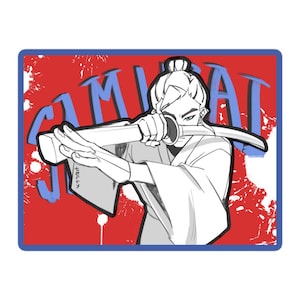 BlueEyeSamurai MIZU Sticker