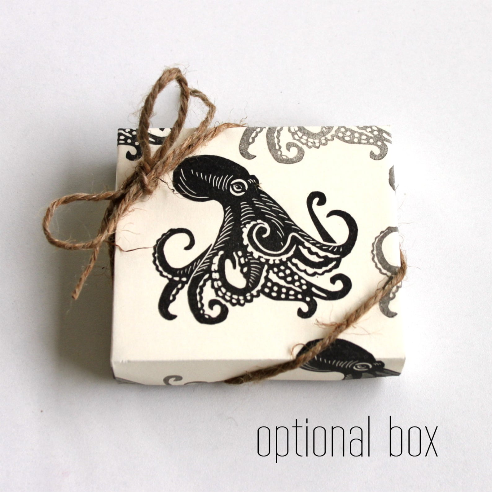 Octopus Stamp, Hand Carved, Wood Mounted - Etsy