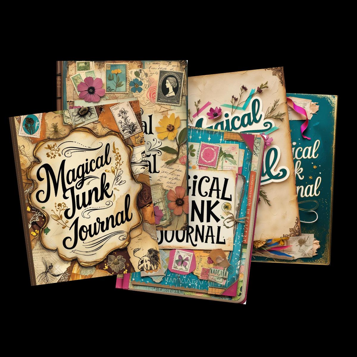 Enchanting Vintage Junk Journal Planner: Digital Download - Thumbnail 6