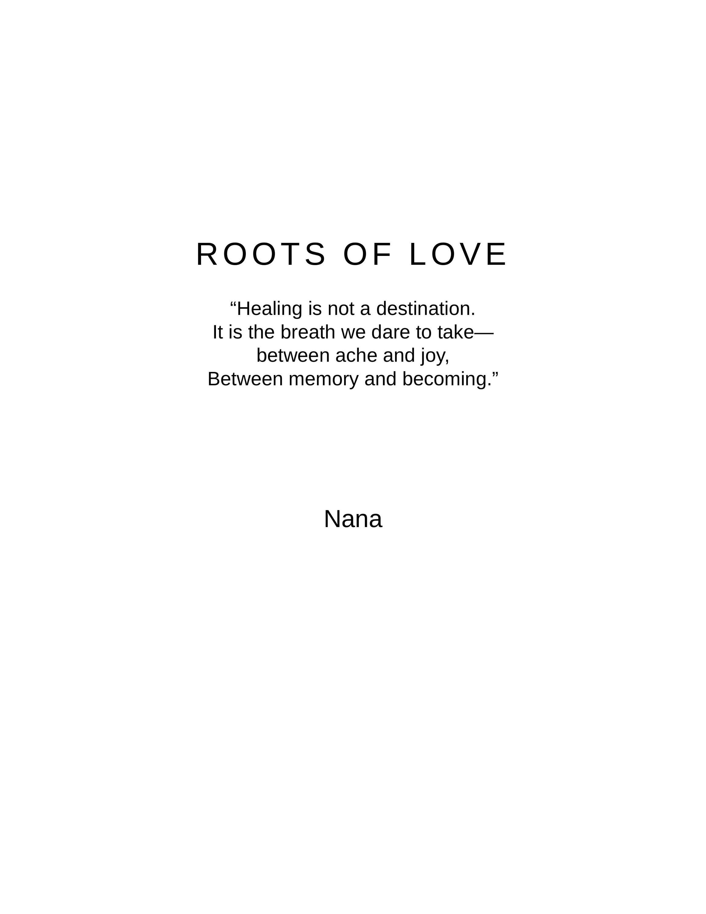 Roots Of Love Ebook:Digital Download - Thumbnail 2