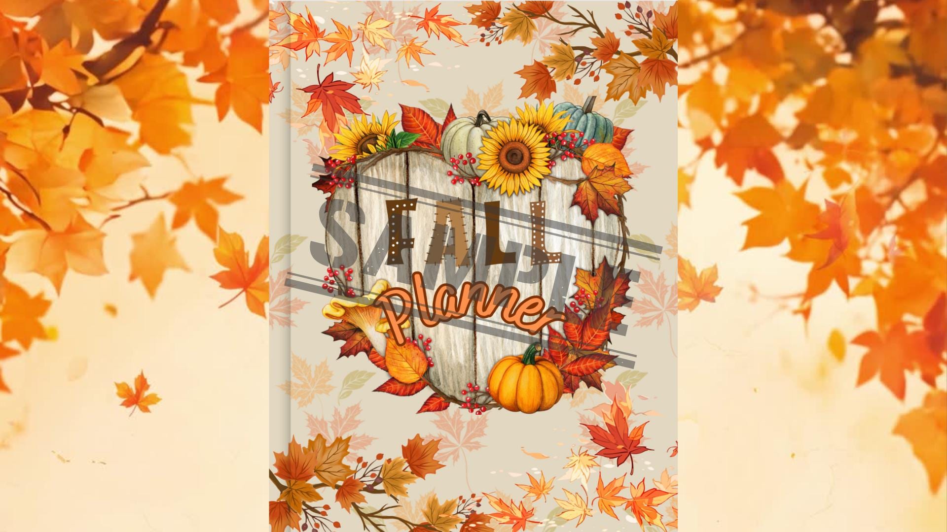 Minimalist Harvest Season Planner Tool for Every Task: Digital Download - Thumbnail 2