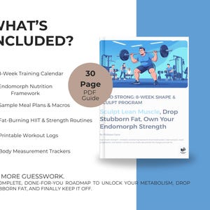 Programma voor vetverlies met laag cortisolgehalte voor vrouwen - stressbestendig trainingssysteem | Afdrukbare pdf afbeelding 4