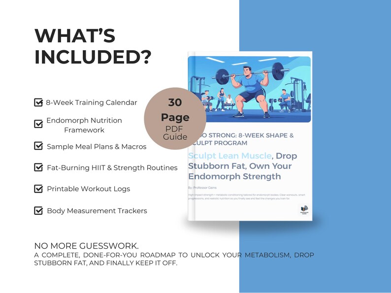 Programma voor vetverlies met laag cortisolgehalte voor vrouwen - stressbestendig trainingssysteem | Afdrukbare pdf afbeelding 4