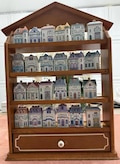 Lenox Spice Village Complete Set of 24 • Wooden Rack Included