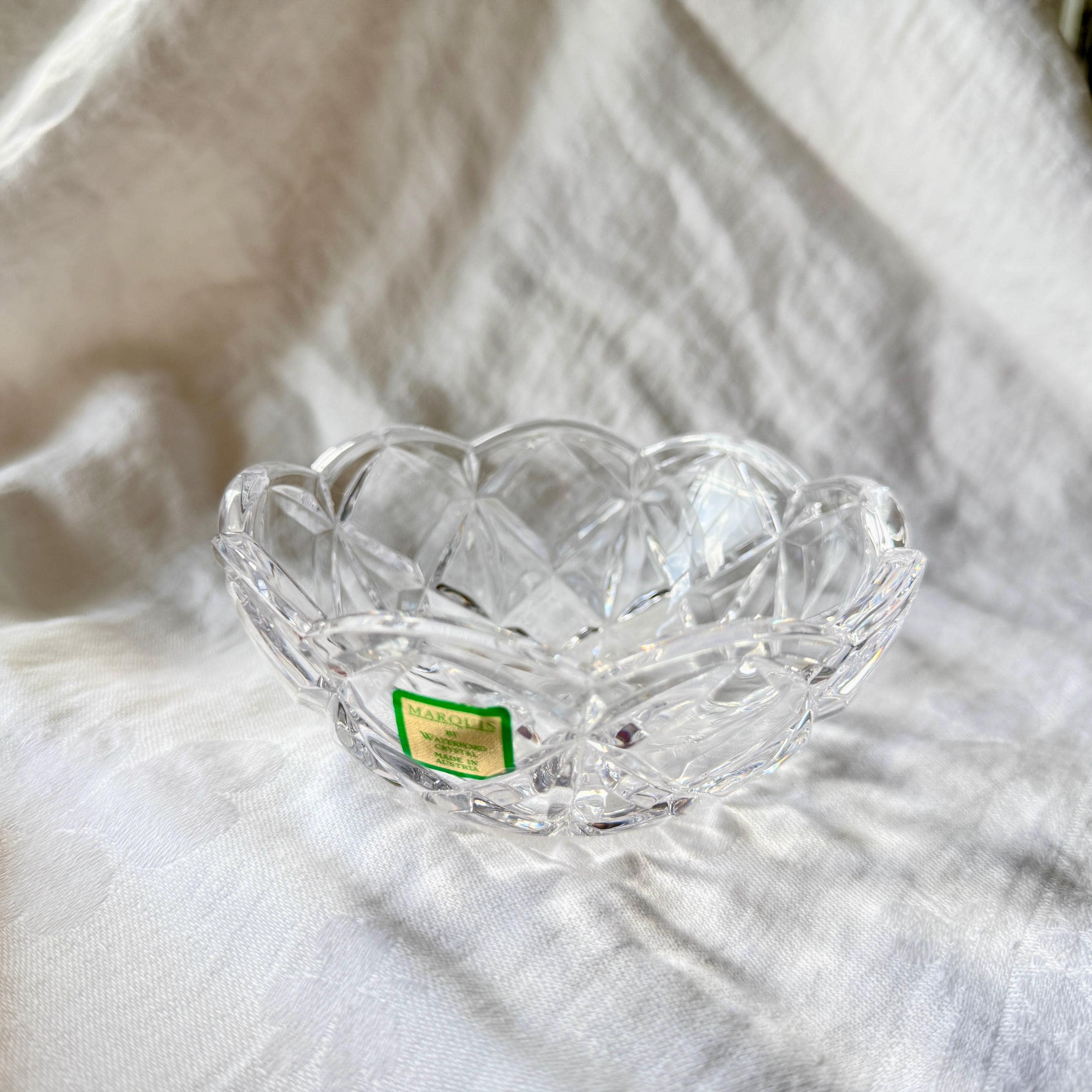 Marquis Crystal Bowl - Etsy