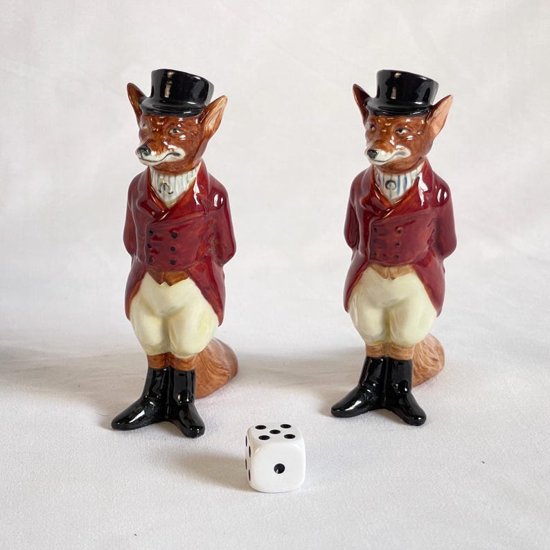 Huntsman Fox Rare Royal Doulton Huntsman Fox Figurine D6448 – Vintage English ...