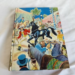 1945 Hans Brinker The Silver Skates Illustriertes Junior Edition Bibliotheksbuch - Vintage Nursery