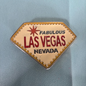 Vintage Las Vegas Belt Buckle Authentic Souvenir