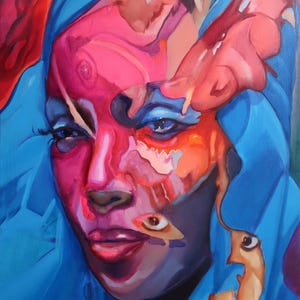 Blink -  Original Oil Painting