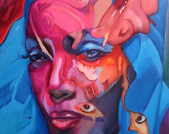Blink -  Original Oil Painting