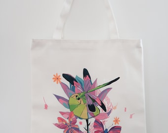 Flourish Canvas Tote Bag