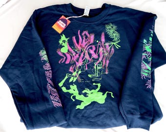 Blue Mirror Mirror Sweatshirt