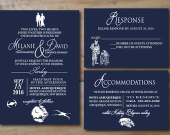 Star Wars Wedding Invitations Designs 6