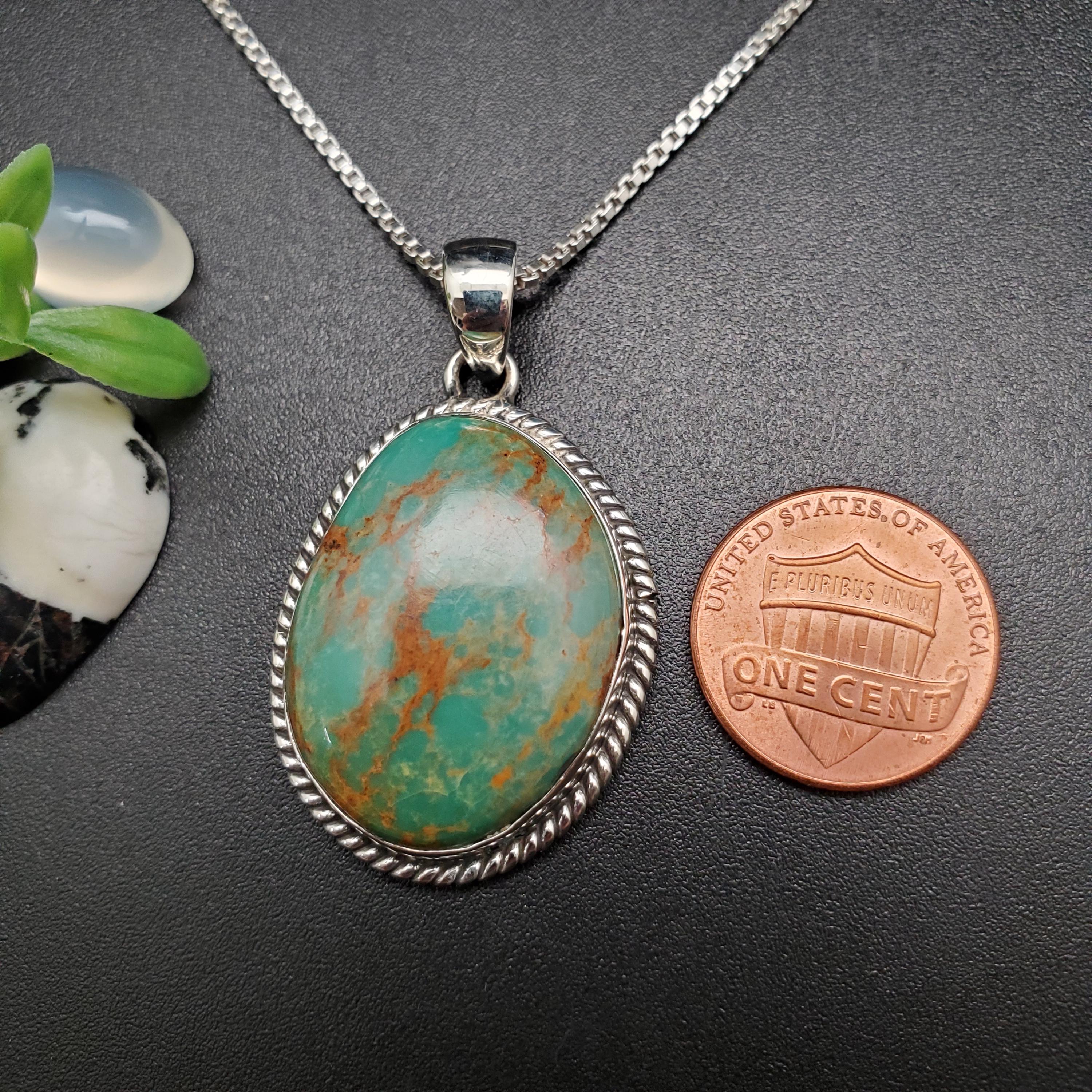 d*y様 ターコイズ ペンダント starring silver Z-029 | ユニークなスターリングシルバーのターコイズネックレス