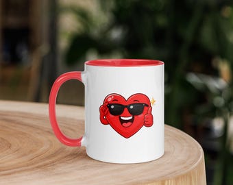 Valentine’s Day mug love mug heart mug romantic gift mug gift for her gift for him Valentines coffee cup love gift idea