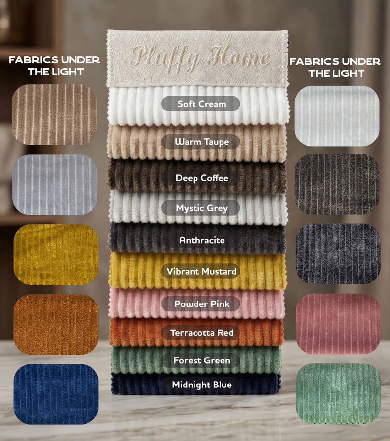 Sillón reclinable de pana lavable, funda con cremallera, apto para mascotas, sofá tipo puf moderno imagen 8