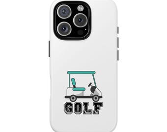 Golf Cart Phone Case for Men and Women | Golf Lover Gift | Cute Golf Accessories