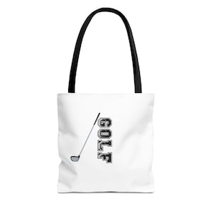 Golf Tote Bag, Stylish Golfer Gift, AOP Bag for Golf Lovers, Personalized Golf Accessory, Unique Sports Tote, Golfing Essentials